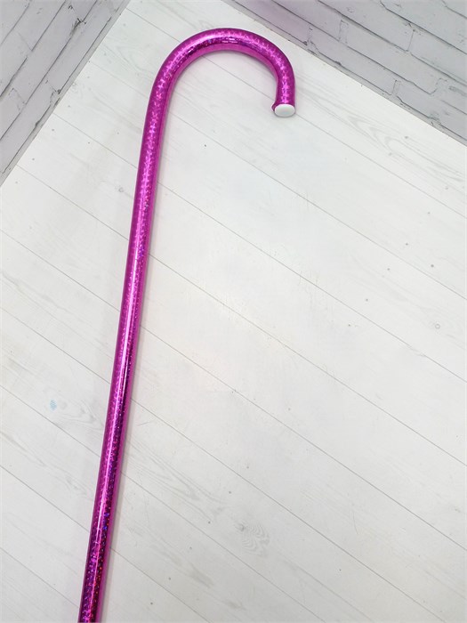 Трость для танцев и выступлений, малиновый перламутр 95 см 611-7-95-17