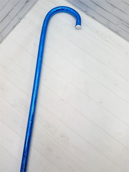 Трость для танцев и выступлений, синий перламутр 95 см 611-7-95-15