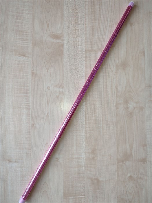 Прямая трость для танцев, 70 см розовая - фото 5970