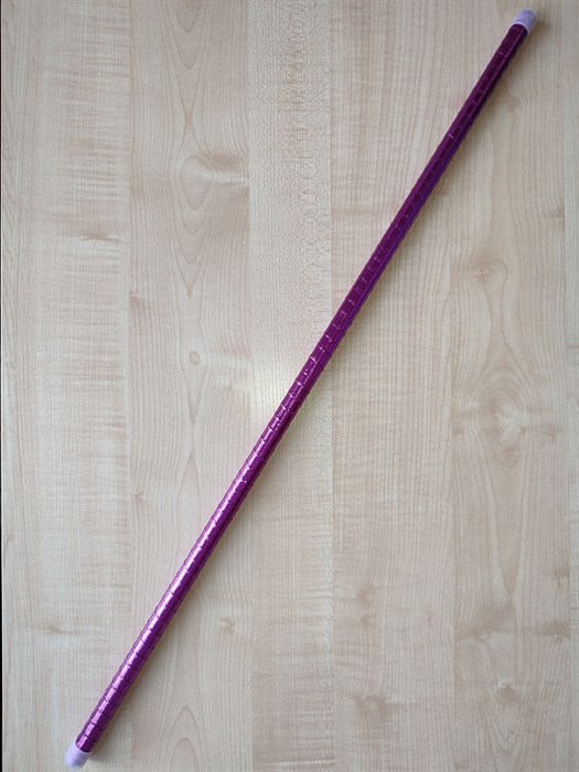Прямая трость для танцев, 90 см фиолетовая - фото 5976