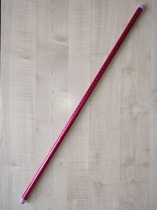 Прямая трость для танцев, 70 см красная - фото 5991