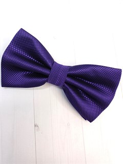 Галстук бабочка в ромбик, фиолетовый 522-08