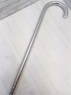 Трость детская для танцев до 12 лет, серебристая, 85 см 611-4-85