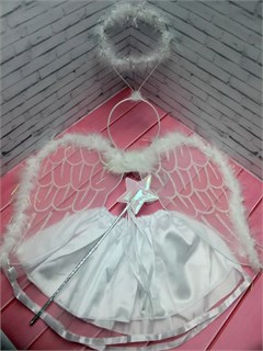 Юбка Ангел с ободком, крыльями и палочкой 115-04