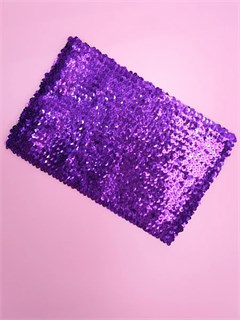 Топ узкий с пайетками, фиолетовый 856-Т25