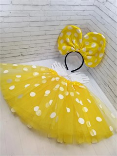 Карнавальный костюм Минни Маус желтый 1 115-4-83