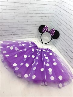 Карнавальный костюм Минни Маус фиолетовый 1 115-4-85