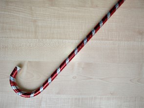 Трость новогодняя Леденец, красно-белая, 95 см
