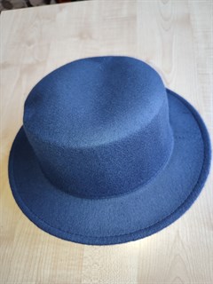 Шляпа Канотье, темно-синяя 54
