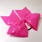 Бант на резинке для волос, розовый - фото 10087