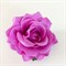 Заколка для волос, брошь Роза крупная, фиолетовая - фото 10378