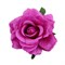 Заколка для волос, брошь Роза крупная, фиолетовая - фото 10380