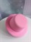 Шляпка на заколках основа для творчества, розовая - фото 10541
