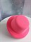 Шляпка на заколках основа для творчества, розово-арбузная - фото 10606