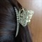 Краб для волос, в форме бабочки со стразами - фото 10776