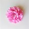 Заколка - брошь цветок Пион, диаметр 11 см, розовая - фото 10992