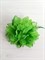 Цветок брошь с резинкой и заколкой, зеленая - фото 11562