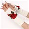 Митенки белые и Розы красные - фото 11796
