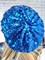 Берет блестящий с пайетками, синий - фото 12371