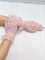 Перчатки гипюровые с оборкой, розовые - фото 12429