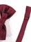 Галстук бабочка в ромбик, бордовый 522-03