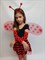 Карнавальный костюм Божья коровка с митенками 115-10