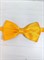 Галстук-бабочка атласная однотонная, желтая - фото 13053