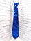 Галстук 35 см синий с пайетками 515-2