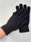 Перчатки трикотажные взрослые, черные 280-10