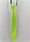 Галстук атласный однотонный 37 см, салатовый 507-6