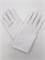 Детские перчатки матовые, на 3-5 лет, белые 175-22