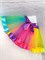 Юбка Радуга с бантом, 30 см, без подклада 958-25