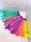 Юбка Радуга с бантом, 30 см, без подклада 958-25