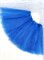 Юбка фатиновая с подкладом 40 см, синяя 717-ф-11-40