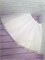 Юбка фатиновая с подкладом 30 см, белая 717-ф-20-30