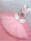 Карнавальный костюм Зайка Звездочка, розовый 115-60