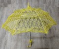 Зонт кружевной, желтый, 75 см - фото 5487