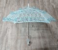 Зонт кружевной, голубой, 75 см - фото 5490