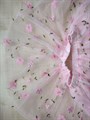 Юбка с цветочками, розовая, 130 - фото 5546