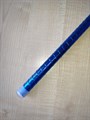 Прямая трость для танцев без крюка, 70 см синяя - фото 6034