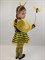 Карнавальный костюм Пчелка с гольфами и митенками - фото 6956