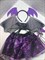 Карнавальный костюм Летучая мышь, фиолетовая - фото 7118