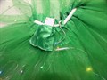 Юбка с лампочками, зеленая 40 см - фото 7263
