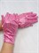 Перчатки с пайетками розовые, взрослые - фото 7729