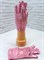 Перчатки с пайетками розовые, детские - фото 7742