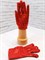 Перчатки с пайетками красные, детские - фото 7759