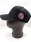 Бейсболка MY-2, черная с розовой каймой - фото 9048