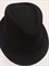 Шляпа классическая черная, размер 58 - фото 9523