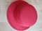 Шляпа Канотье, красная 57 - фото 9554