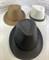 Шляпа с ремешком, черная - фото 9629